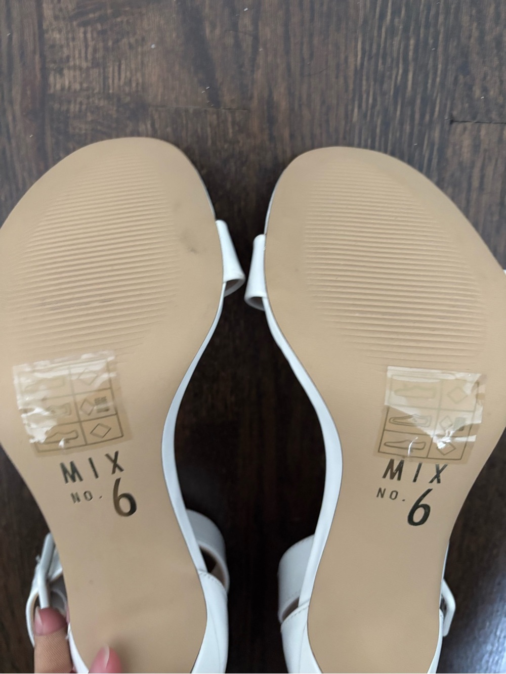 Lole White Ankle-Strap High Heel Sandals - Picture 4 of 5